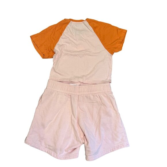June Shine Womens Lounge Set S Pink/Orange Cotton - Picture 5 of 5